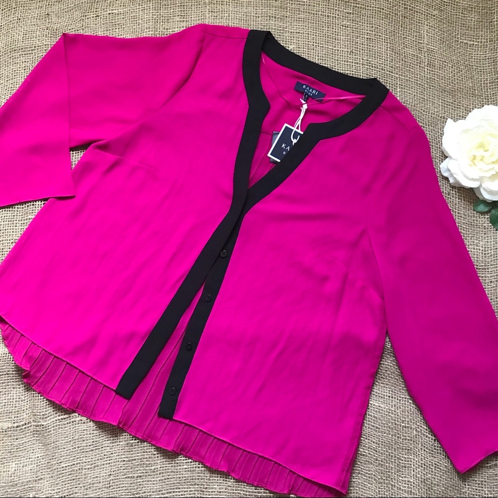 Kaari Blue Blouse